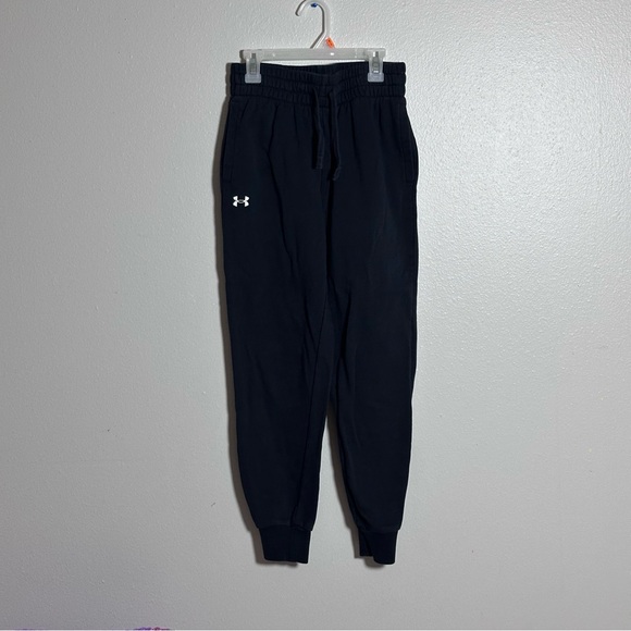 Under Armour Women Black Sweatpants Elastic Waist size Small - Picture 1 of 7